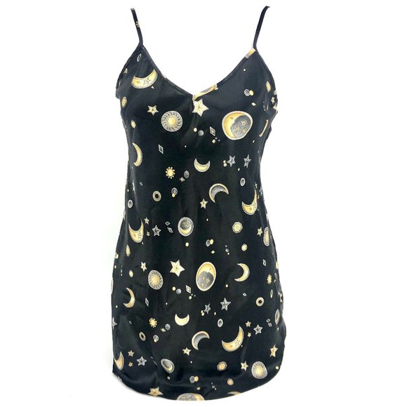 unknown Other - Celestial Slip Chemise Dress XS/ Small Sun Moon